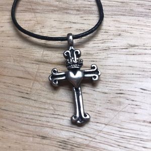 Sterling silver Celtic cross necklace
